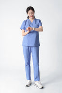 Penny516 V-neck Scrub Set