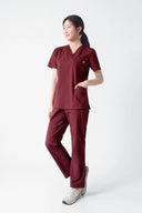 Penny516 V-neck Scrub Set