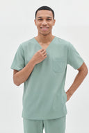 ST001 V-neck Scrub Top