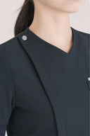 Smile185 Zip Scrub Top