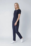 Smile185 Zip Scrub Top