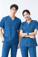 Penny517 V-neck Scrub Set