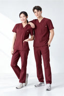 Penny517 V-neck Scrub Set