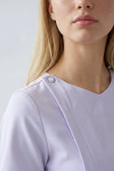 Smile185 Zip Scrub Top