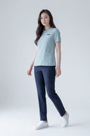 Smile185 Zip Scrub Top