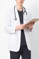 CST102 Round-neck Zip Scrub Top