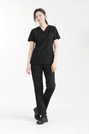 Penny516 V-neck Scrub Set