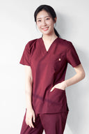 Penny516 V-neck Scrub Set