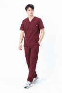 Penny517 V-neck Scrub Set