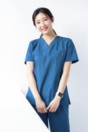 Penny516 V-neck Scrub Set