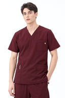 Penny517 V-neck Scrub Set