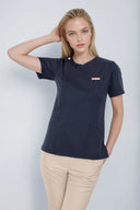 Smile185 Zip Scrub Top