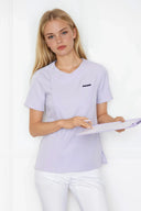 Smile185 Zip Scrub Top