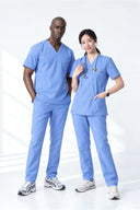 Penny516 V-neck Scrub Set
