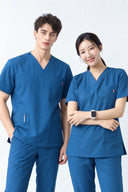 Penny516 V-neck Scrub Set