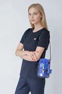 Smile185 Zip Scrub Top