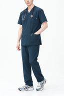 Penny517 V-neck Scrub Set