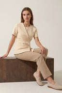 OF004 Clinic & Salon Button Top